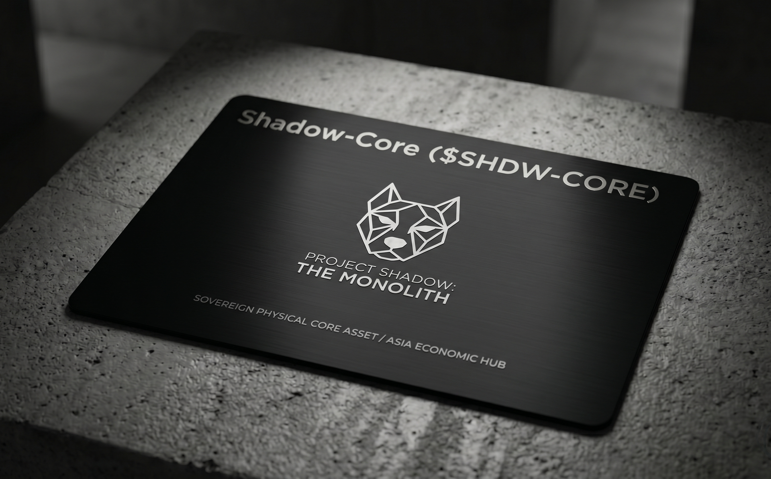 SHADOW CORE PHYSICAL BLACK CARD
